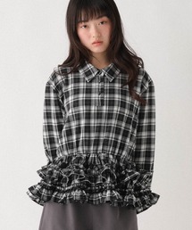 Heather | ボリュームフリルヘムシャツ　644834(シャツ/ブラウス)