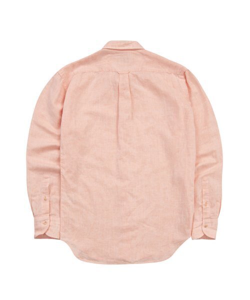 PRODESHIRT（プロデシャツ）の「[レギュラー]L-420 プレミアム リネンコットンシャツ (ピーチ)（シャツ/ブラウス・メンズ・その他・M/L/XL）」の2枚目の写真