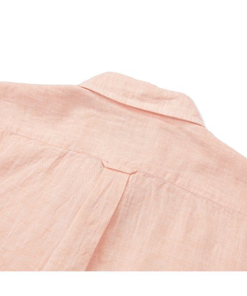 PRODESHIRT（プロデシャツ）の「[レギュラー]L-420 プレミアム リネンコットンシャツ (ピーチ)（シャツ/ブラウス・メンズ・その他・M/L/XL）」の5枚目の写真