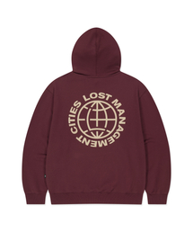 OG COMBO HOODIE burgundy