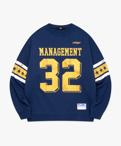 LMCの「STAR FOOTBALL SWEATSHIRT vintage blue(スウェット・レディース・その他・S/M/L/XL)」の4枚目の写真