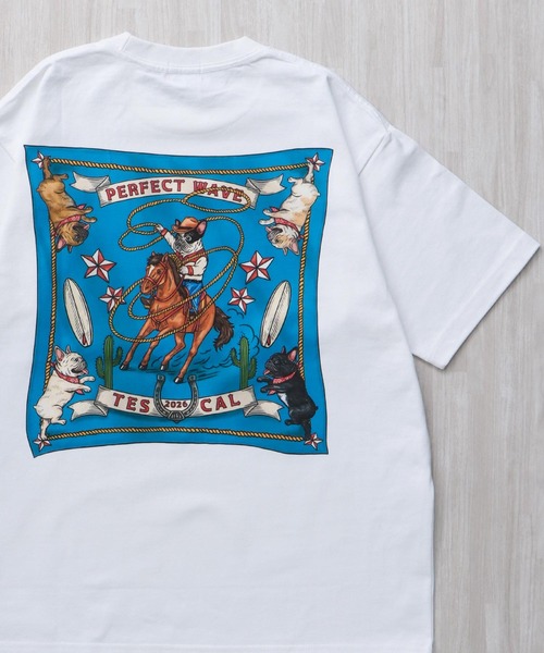 The Endless Summer（エンドレスサマー）の「【WEB / FLAG SHOP限定】 TES 2026 NEW YEAR TEE & BANDANA / Tシャツ&バンダナセット（Tシャツ/カットソー・メンズ・グレー/ホワイト・MEDIUM/XX-LARGE/X-LARGE/SMALL/LARGE）」の13枚目の写真