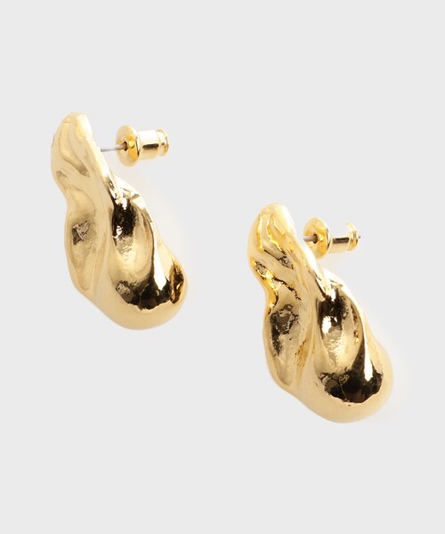 GALLEST(ギャレスト)の「【LAPUIS】Oyster pierced earrings(ピアス(両耳用)・レディース・ゴールド/シルバー・00)」の2枚目の写真