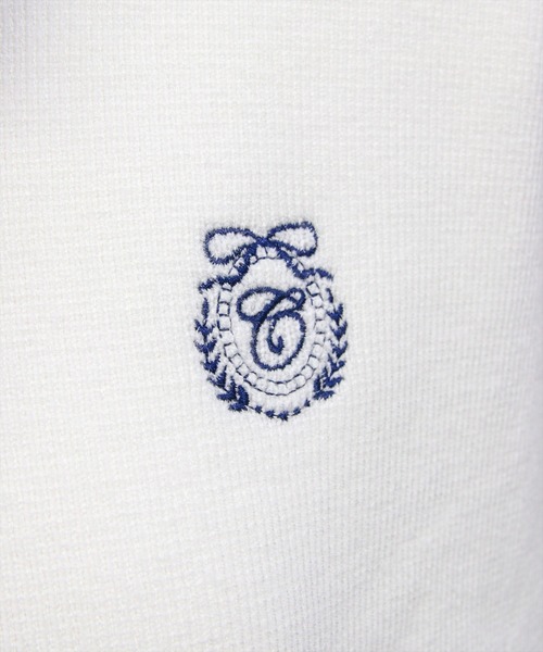 clear（クリア）の「布帛ドッキングニットワンピース[大人 フェミニン ガーリー]≪新作≫（ワンピース・レディース・ブラック/オフホワイト/グレー・F）」の5枚目の写真