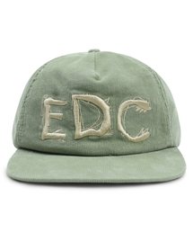 XTONZ（エクストーンズ）の「XTA091 EDC 5パネルコーデュロイボールキャップ (ライトグリーン)（キャップ）」