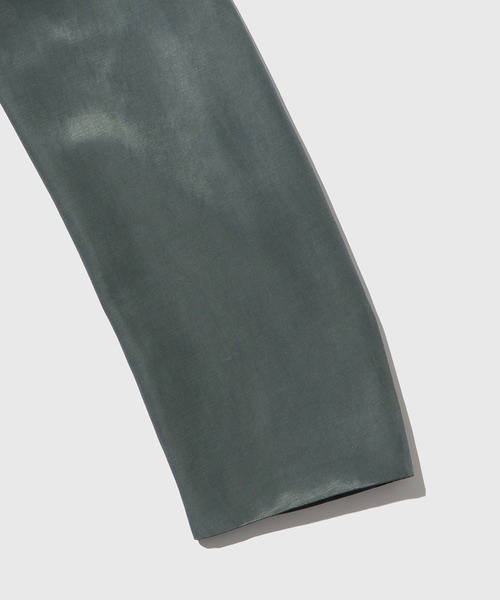 ADAM ET ROPE'(アダムエロペ)の「キュプラコットン ダブルブレスト ジャケット / セットアップ対応(テーラードジャケット・メンズ・ブラック/チャコールグレー・L/M)」の7枚目の写真