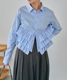 CAPRICIEUX LE'MAGE | 裾フリルシャツ(シャツ/ブラウス)