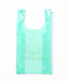 FTL EX CLEAR SHOPPING BAG /ブランドロゴ クリアカラー エコバッグ