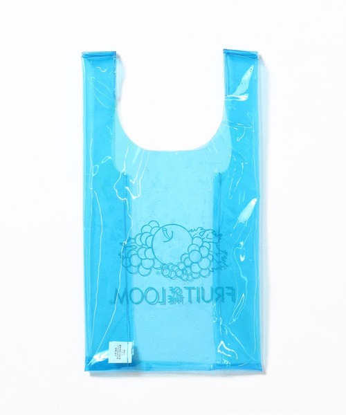 FRUIT OF THE LOOM(フルーツオブザルーム)の「FTL EX CLEAR SHOPPING BAG /ブランドロゴ クリアカラー エコバッグ(エコバッグ/サブバッグ・メンズ・サックスブルー/ホワイト/ライトブルー/イエロー・FREE)」の9枚目の写真
