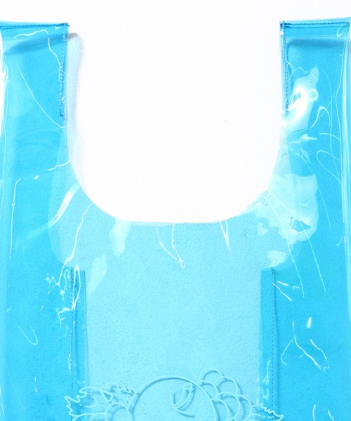 FRUIT OF THE LOOM(フルーツオブザルーム)の「FTL EX CLEAR SHOPPING BAG /ブランドロゴ クリアカラー エコバッグ(エコバッグ/サブバッグ・メンズ・サックスブルー/ホワイト/ライトブルー/イエロー・FREE)」の8枚目の写真