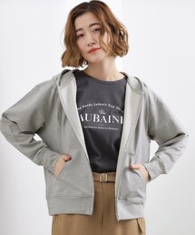 grove（グローブ）の「軽やかに羽織れてシーズンレスに活躍！　大人のジップパーカー（パーカー）」