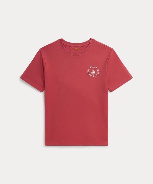 ロゴ コットン ジャージー Tシャツ