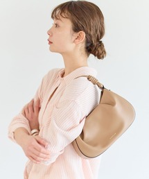 BAYFLOW | [500mlのペットボトルも入る]ノットワンハンドルショルダーバッグ(ハンドバッグ)