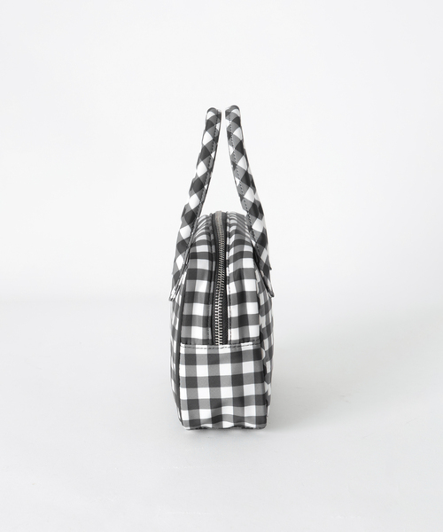 OUTDOOR PRODUCTS(アウトドアプロダクツ)の「2WAY CUBEBAG GinghamCheck(ショルダーバッグ・レディース・ブラック系その他・FREE)」の2枚目の写真