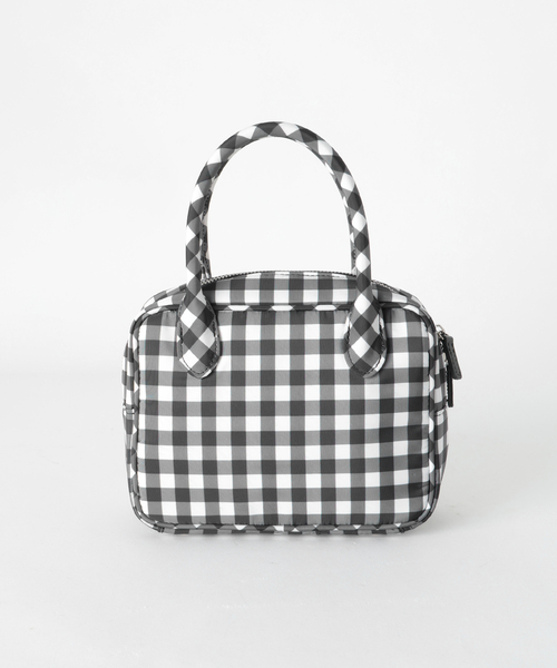 OUTDOOR PRODUCTS(アウトドアプロダクツ)の「2WAY CUBEBAG GinghamCheck(ショルダーバッグ・レディース・ブラック系その他・FREE)」の3枚目の写真