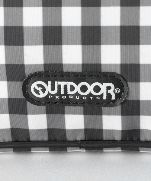 OUTDOOR PRODUCTS(アウトドアプロダクツ)の「2WAY CUBEBAG GinghamCheck(ショルダーバッグ・レディース・ブラック系その他・FREE)」の5枚目の写真
