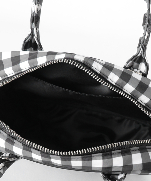 OUTDOOR PRODUCTS(アウトドアプロダクツ)の「2WAY CUBEBAG GinghamCheck(ショルダーバッグ・レディース・ブラック系その他・FREE)」の11枚目の写真