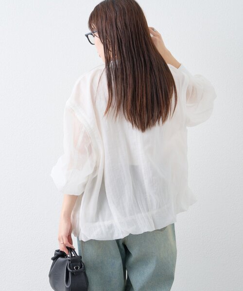 CIAOPANIC TYPY（チャオパニックティピー）の「リップストップ裾バルーン2WAYMA-1（ブルゾン・レディース・ピンク/ブラック/オフホワイト・ONE SIZE）」の16枚目の写真