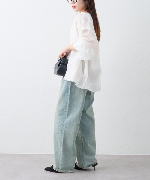 CIAOPANIC TYPY（チャオパニックティピー）の「リップストップ裾バルーン2WAYMA-1（ブルゾン・レディース・ピンク/ブラック/オフホワイト・ONE SIZE）」の19枚目の写真