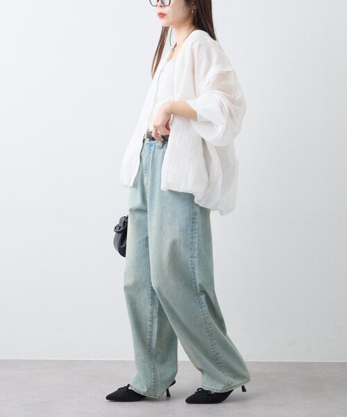 CIAOPANIC TYPY（チャオパニックティピー）の「リップストップ裾バルーン2WAYMA-1（ブルゾン・レディース・ピンク/ブラック/オフホワイト・ONE SIZE）」の21枚目の写真