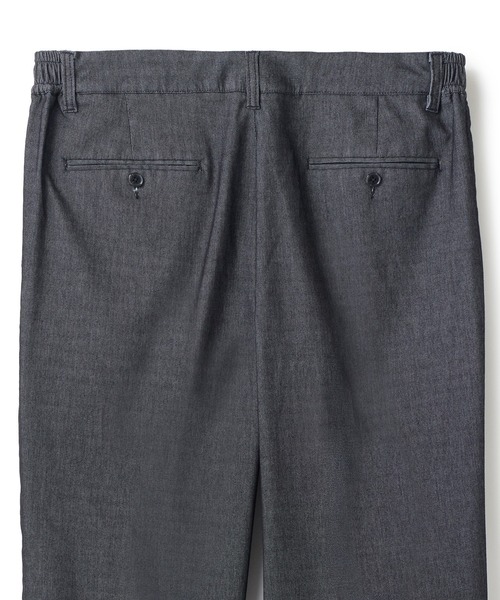 UNION STATION（ユニオンステーション）の「メッシュデニムイージーパンツ〈ストレッチ・軽量・ハンドウォッシャブル・通気性〉（その他パンツ・メンズ・ネイビー/ブラック・S/L/M）」の6枚目の写真