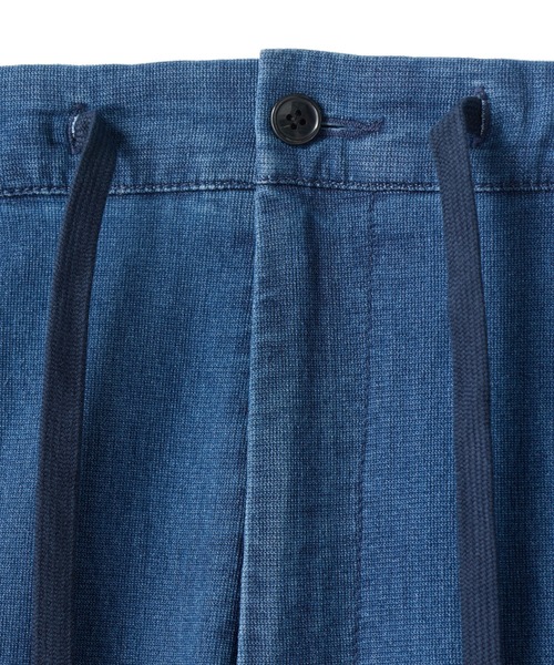 UNION STATION（ユニオンステーション）の「メッシュデニムイージーパンツ〈ストレッチ・軽量・ハンドウォッシャブル・通気性〉（その他パンツ・メンズ・ネイビー/ブラック・S/L/M）」の10枚目の写真