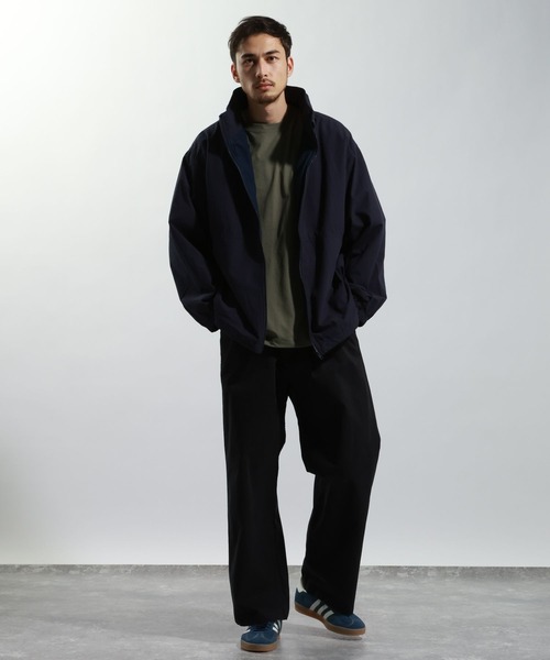 BAYFLOW（ベイフロー）の「ライトフードブルゾン（ブルゾン・メンズ・ネイビー/その他1・LARGE/MEDIUM）」の16枚目の写真