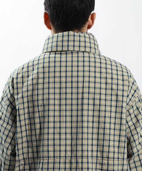 BAYFLOW（ベイフロー）の「ライトフードブルゾン（ブルゾン・メンズ・ネイビー/その他1・LARGE/MEDIUM）」の3枚目の写真