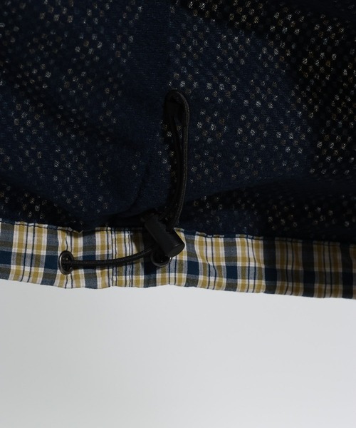 BAYFLOW（ベイフロー）の「ライトフードブルゾン（ブルゾン・メンズ・ネイビー/その他1・LARGE/MEDIUM）」の9枚目の写真