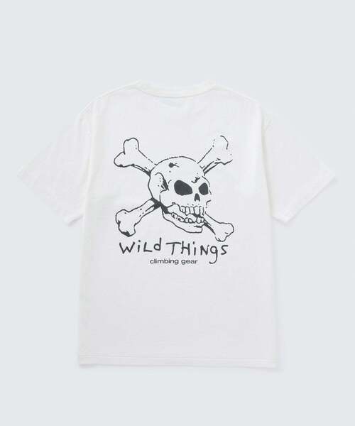 WILD THINGS(ワイルドシングス)の「クロスボーンズ S/S Tシャツ│CROSSBONES S/S TEE(Tシャツ/カットソー・メンズ・イエロー系その他2/チャコールグレー/ホワイト/グレー系その他3・XL/L/M/S)」の6枚目の写真
