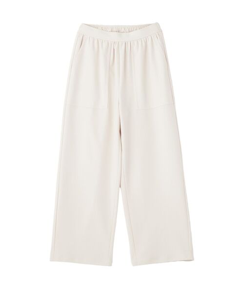 earth music&ecology（アースミュージックアンドエコロジー）の「リラックスベイカーパンツ（その他パンツ・レディース・ブラック/ホワイト系その他2/グレー/イエロー・FREE）」の10枚目の写真