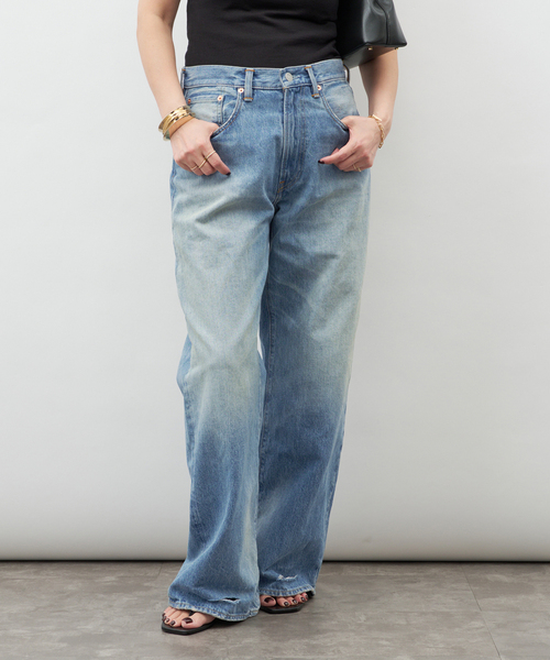 Deuxieme Classe(ドゥーズィエムクラス)の「【DENIMIST/デニミスト】TERI WIDE LEG JEAN (29.5)(その他パンツ・レディース・ブルー・24/25/26)」の12枚目の写真