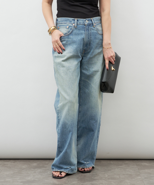 Deuxieme Classe(ドゥーズィエムクラス)の「【DENIMIST/デニミスト】TERI WIDE LEG JEAN (29.5)(その他パンツ・レディース・ブルー・24/25/26)」の13枚目の写真