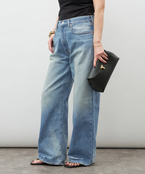 Deuxieme Classe(ドゥーズィエムクラス)の「【DENIMIST/デニミスト】TERI WIDE LEG JEAN (29.5)(その他パンツ・レディース・ブルー・24/25/26)」の14枚目の写真