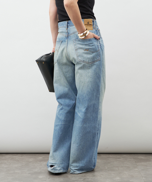 Deuxieme Classe(ドゥーズィエムクラス)の「【DENIMIST/デニミスト】TERI WIDE LEG JEAN (29.5)(その他パンツ・レディース・ブルー・24/25/26)」の15枚目の写真