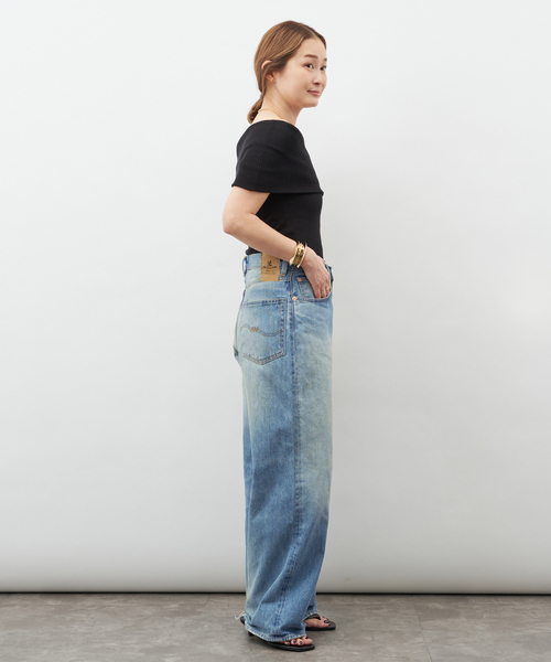 Deuxieme Classe(ドゥーズィエムクラス)の「【DENIMIST/デニミスト】TERI WIDE LEG JEAN (29.5)(その他パンツ・レディース・ブルー・24/25/26)」の18枚目の写真