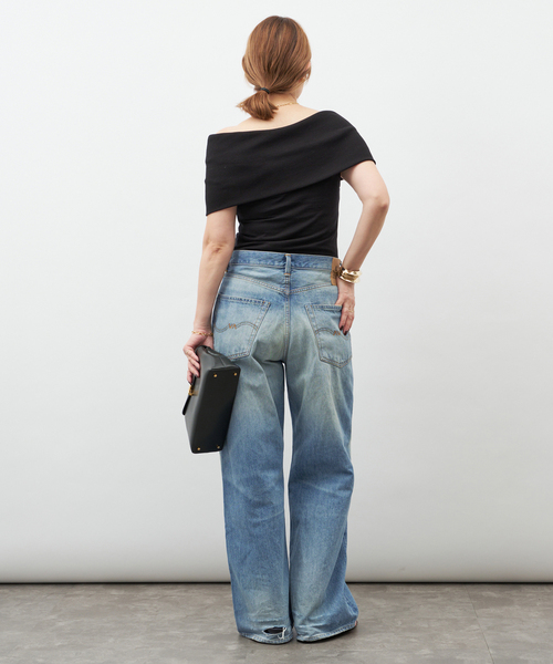 Deuxieme Classe(ドゥーズィエムクラス)の「【DENIMIST/デニミスト】TERI WIDE LEG JEAN (29.5)(その他パンツ・レディース・ブルー・24/25/26)」の19枚目の写真