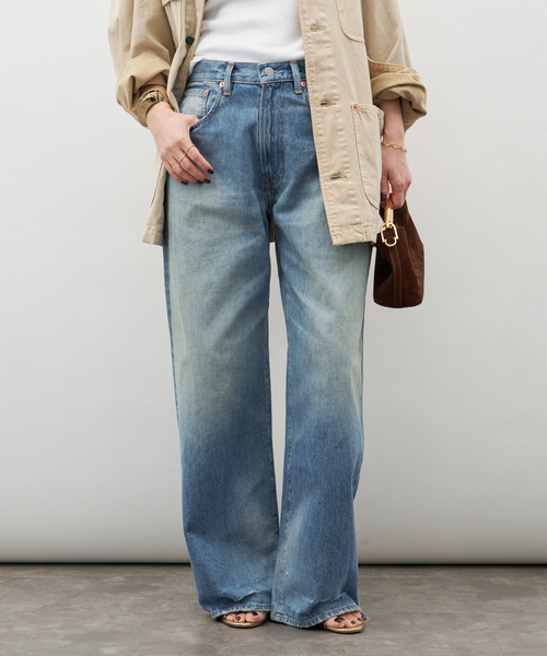 Deuxieme Classe(ドゥーズィエムクラス)の「【DENIMIST/デニミスト】TERI WIDE LEG JEAN (29.5)(その他パンツ・レディース・ブルー・24/25/26)」の20枚目の写真
