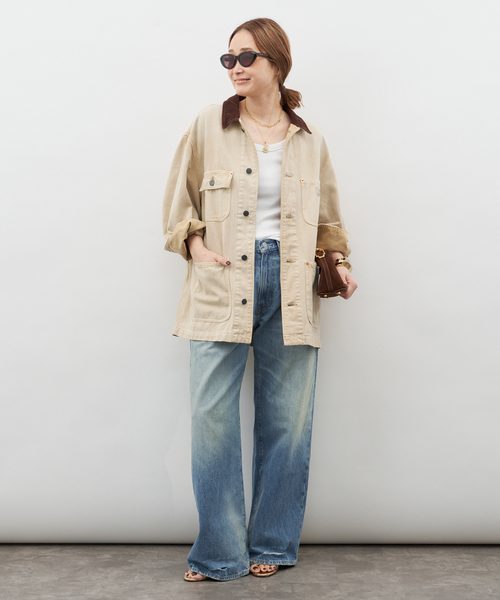 Deuxieme Classe(ドゥーズィエムクラス)の「【DENIMIST/デニミスト】TERI WIDE LEG JEAN (29.5)(その他パンツ・レディース・ブルー・24/25/26)」の21枚目の写真