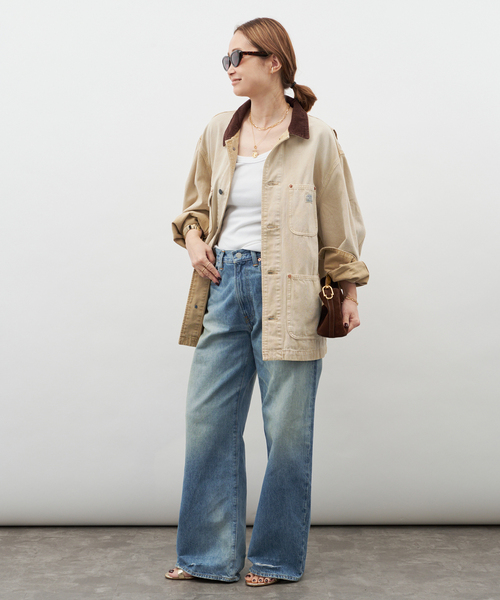 Deuxieme Classe(ドゥーズィエムクラス)の「【DENIMIST/デニミスト】TERI WIDE LEG JEAN (29.5)(その他パンツ・レディース・ブルー・24/25/26)」の22枚目の写真