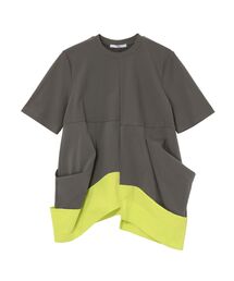 UN3D. | ROUND BOX COCOON T-SH(Tシャツ/カットソー)