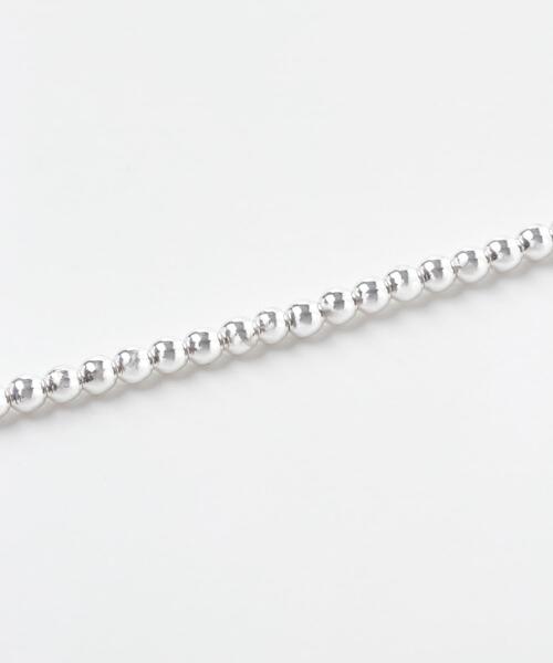 URBAN RESEARCH（アーバンリサーチ）の「decor『デコール』　HEMATITE 4MMBALL NECKLACE（ネックレス・レディース・シルバー・-）」の11枚目の写真