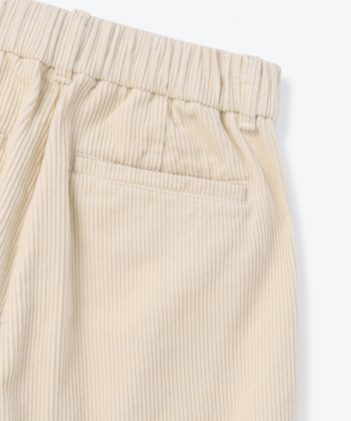 MUSINSA STANDARD KIDS（ムシンサスタンダードキッズ）の「ワンタックワイドバンディングコーデュロイパンツ[クリーム]（その他パンツ・レディース・その他・100/110/120/130/140/150/160）」の6枚目の写真