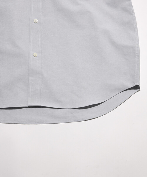 FREAK'S STORE（フリークスストア）の「AIRDRY HIGH TECHYARN オックスフォード ボタンダウンシャツ ロングスリーブ/エアドライ ポリエステル 長袖シャツ（シャツ/ブラウス・メンズ・ホワイト/グレー/サックスブルー/ブルー/グリーン/ダークグレー/その他9・SMALL/MEDIUM/LARGE）」の21枚目の写真