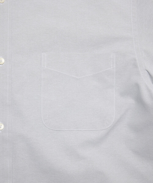 FREAK'S STORE（フリークスストア）の「AIRDRY HIGH TECHYARN オックスフォード ボタンダウンシャツ ロングスリーブ/エアドライ ポリエステル 長袖シャツ（シャツ/ブラウス・メンズ・ホワイト/グレー/サックスブルー/ブルー/グリーン/ダークグレー/その他9・SMALL/MEDIUM/LARGE）」の20枚目の写真