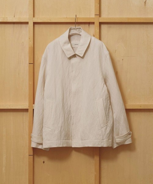 TODAYFUL（トゥデイフル）の「TODAYFUL　Soutiencollar Washed Jacket ステンカラーウォッシュドジャケット/12620104（ステンカラーコート・レディース・アイボリー/ブラック・36）」の12枚目の写真