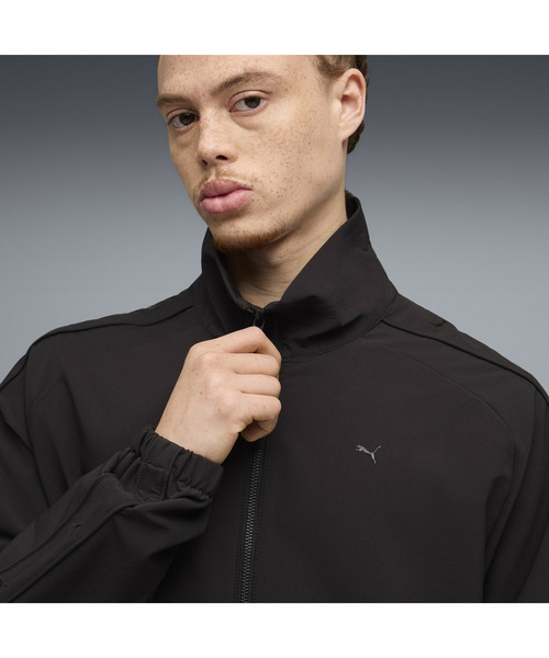 PUMA(プーマ)の「PUMA プーマ メンズ T7 ウーブン トラックジャケット(ブルゾン・メンズ・ブラック・MEDIUM/SMALL/LARGE/X-LARGE/X-SMALL)」の3枚目の写真