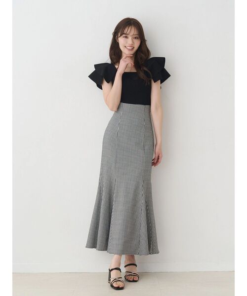 MERCURYDUO(マーキュリーデュオ)の「バックレースアップストレッチマーメイドスカート(スカート・レディース・その他1・MEDIUM/SMALL)」の5枚目の写真