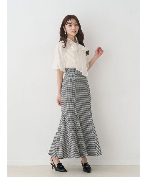 MERCURYDUO(マーキュリーデュオ)の「バックレースアップストレッチマーメイドスカート(スカート・レディース・その他1・MEDIUM/SMALL)」の7枚目の写真