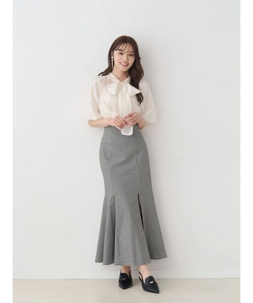 MERCURYDUO(マーキュリーデュオ)の「バックレースアップストレッチマーメイドスカート(スカート・レディース・その他1・MEDIUM/SMALL)」の8枚目の写真